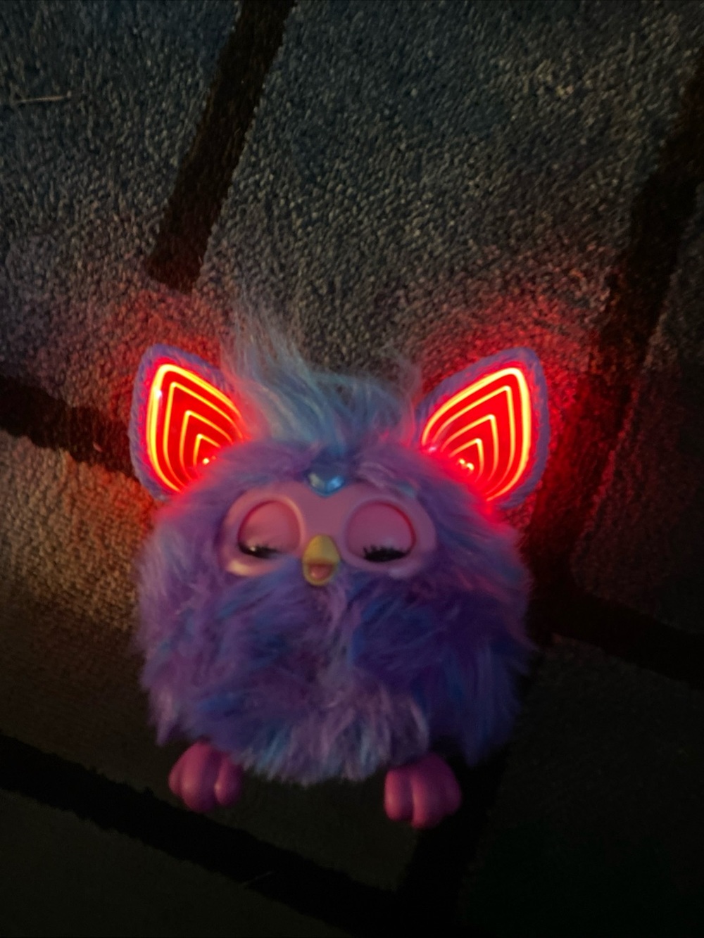 Furby Interactive Plush Toy - Purple with Light-Up Ears